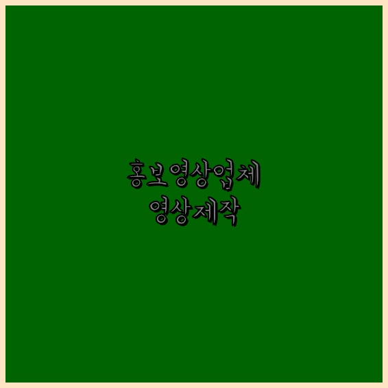 행사촬영업체