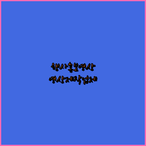 영상촬영