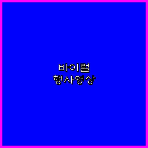 홍보영상